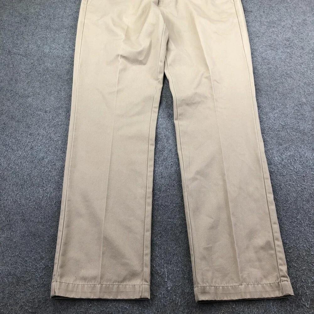 Johnston & Murphy Pants Mens 33x32 Beige Chino Slim Straight Casual Khakis